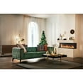 thumbnail image 3 of Enza Home Dorian Engineered Wood & Metal Coffee Table in Black/Gold, 3 of 4