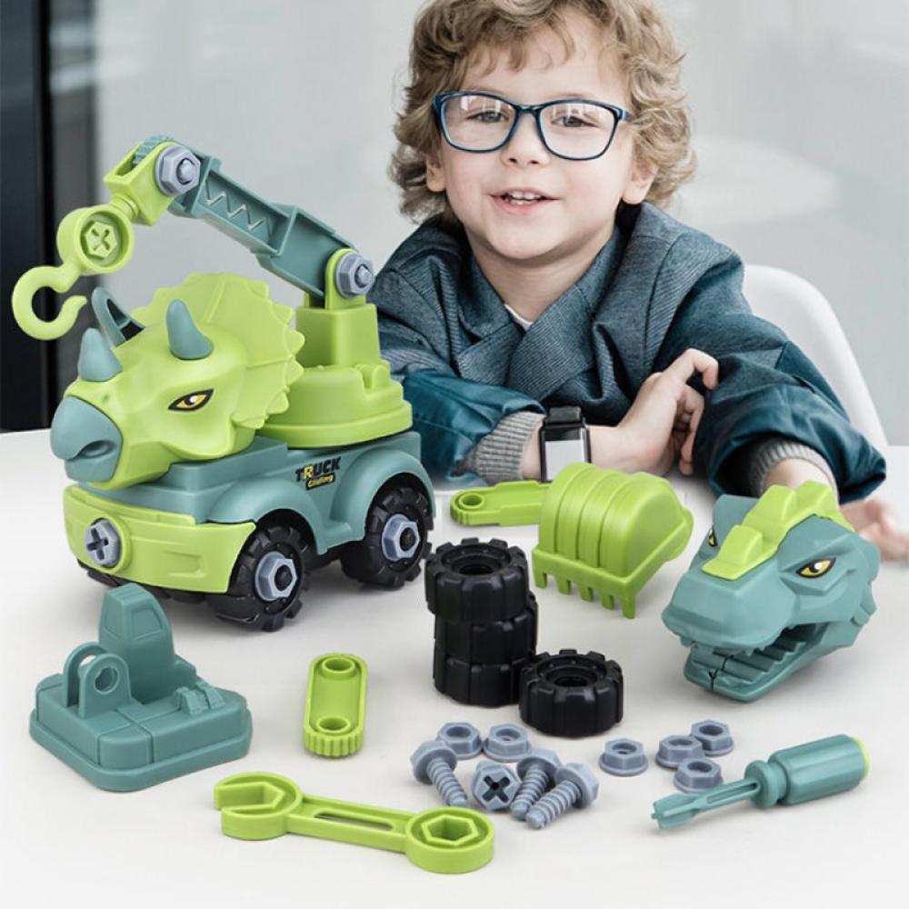 Take Apart Dinosaur Toys for Boys Building Toys Set with Plastic