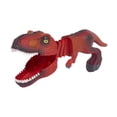 thumbnail image 2 of Dinosaurio agarrador dibujos animados pequeño divertido robot agarrador mano pinza para niños bolsas de regalos animales fiesta favores Dinosaurio rojo, 2 of 10