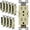 Ivory, variant on ENERLITES Duplex Receptacle Outlets and Wall Plates Bundle, Tamper-Resistant Electrical Socket, 15A 125V, Self-Grounding, 2-Pole, White, 10 Pack