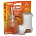 Glade PlugIns 1 Warmer + 1 CT Refill Starter Kit, Pumpkin Spice Things