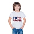 thumbnail image 5 of ZACPNCV Flag Shirts for Kids 4th of July T-Shirt USA Print Patriotic Shirt Stars and Stripes Tees Independence Day Clothes White 3-4 Years, 5 of 8
