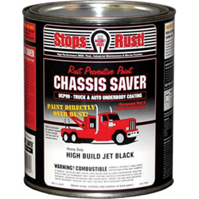 Magnet Paint Co UCP99-04 Chassis Saver Noir Lustré, 1 Quart