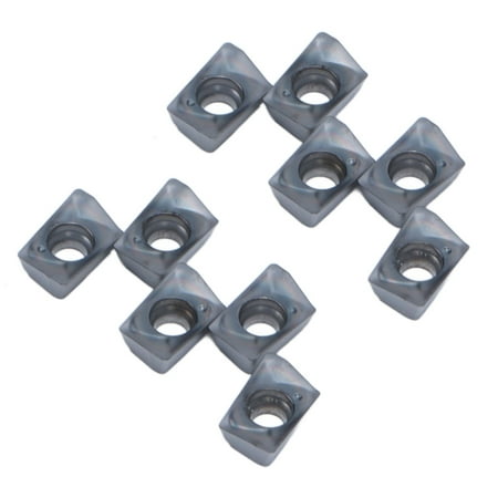 

CNC Carbide Insert 10PCS Low Friction Coefficient Milling Inserts High Temperature Resistance For Carbon Steel