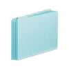 Blank Top Tab File Guides 1/5-Cut Top Tab, Blank, 8.5 x 11, Blue, 100/Box