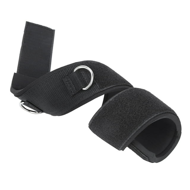 Correa Para El Muslo De Fitness, Correa Para La Pierna, Correa De Entrenamiento De Pierna Profesional Ajustable, Duradera Para Accesorios De Fitness, Equipo De Fitness ANGGREK Negro 2D