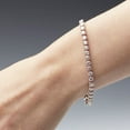 thumbnail image 4 of Diamond Tennis Bracelet | 15 Carat IGI Certified Lab Grown Diamond Bracelet Line 7" | 14K in Rose Gold | Darcy Round Tennis Bracelet | FG-VS1-VS2 Quality | Friendly Diamonds, 4 of 6
