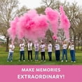 thumbnail image 4 of TUR Pink Gender Reveal Powder Cannons Biodegradable 2-Pack, Baby Shower Party Decorations – 12 Inch, 4 of 6
