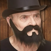 Short Black Beard Costume Accessory