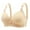 Beige, variant on Woman's Color Comfortable Hollow Out Underwear Women's Sports Bras Plus Size Clearance Bras Underwire