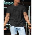 thumbnail image 3 of Gymish Gym Reaper Men’s Workout T-Shirt – Funny Lifting Gym Tee, Athletic Fitness Shirt for Men, 3 of 6