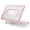 Pink, variant on Shockproof Hard Shell Case for MacBook Neo 13 inch (A3404), Slim Protective Cover with Built-in Metal Kickstand, Anti-Scratch & Anti-Slip, Full-Body Protection, Gray