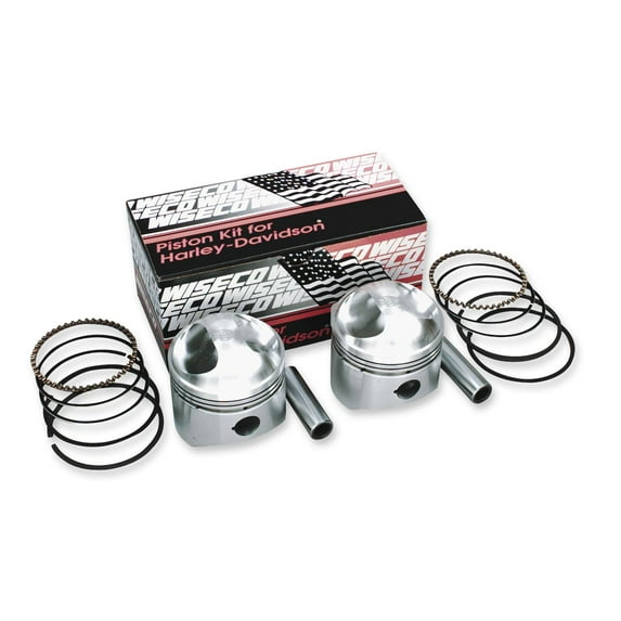Wiseco Piston Kit (Domed) - Standard Bore 3.498in., 10:1 Compression K1700