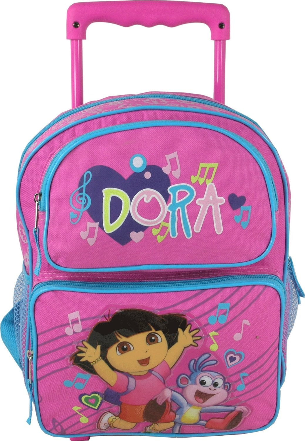 Dora the Explorer Small Rolling Backpack Dora the Explorer Music
