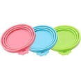 thumbnail image 1 of Juego de 3 tapas universales SSuperp Silicona para latas aptas para alimentos, 1 of 5