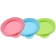 thumbnail image 1 of Paquete de 3 tapas de silicona para comida para perros y gatos, talla única, 1 of 5