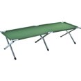 thumbnail image 3 of Cama plegable portátil para exteriores e interiores, resistente y duradera, ideal para camping, viajes y descanso, con bolsa de transporte incluida, color verde., 3 of 6