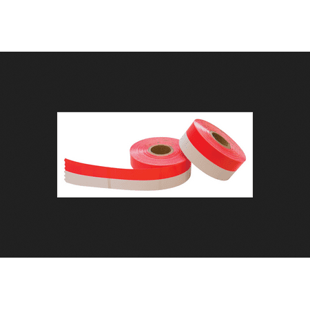 Centurion Markerboard - Centurion Dymo Bin Tags Non Adhesive Red