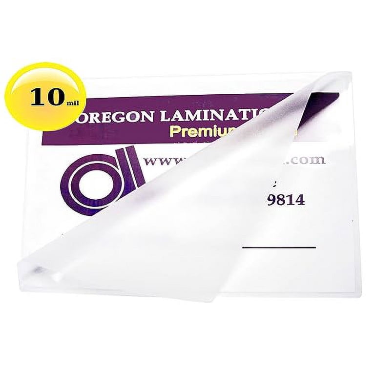 Qty 500 10 Mil File Card Laminating Pouches 3-1/2 x 5-1/2 Hot Laminator Sleeves - Walmart.com Qty 500 10 Mil File Card Laminating Pouches 3-1/2 x 5-1/2 Hot Laminator Sleeves - Walmart.com