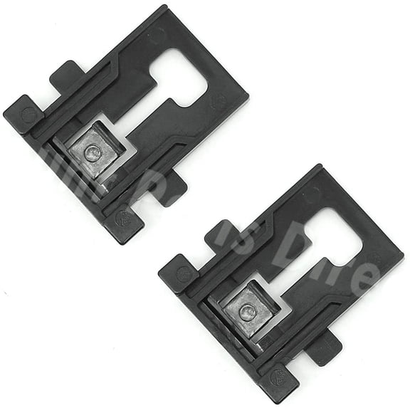 2PCS W10195840 Dishwasher Rack Adjuster Positioner Replacement Part for Whirlpool Kenmore Kitchenaid Dishwashers - Replaces WPW10195840 (2 Pack)