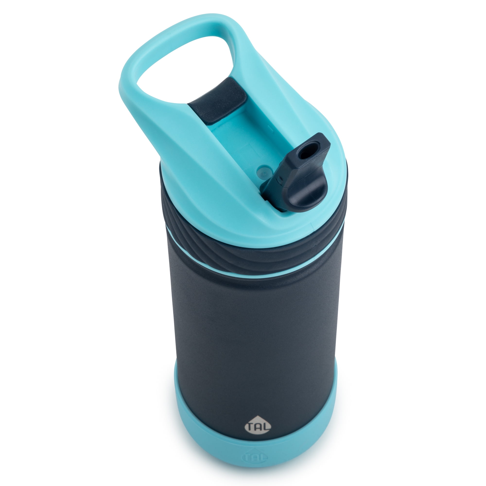 TAL Stainless Steel Ranger Straw Water Bottle 18 fl oz, Navy