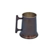 "Nautical Antique Copper Anchor Mug With Cleat Handle 5"" - Nautical Barware - Nautical Accents"