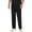 Black, variant on Nursing Uniform Mens Scrub Pants Elastic Waist Pants, Casual Workwear Scrub Pants with Muilt Pockets, S-2XL