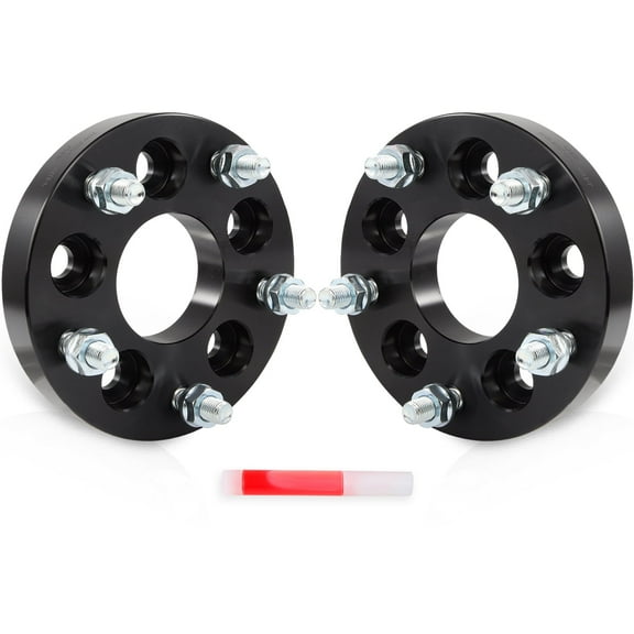cciyu 2PCS 1 inch Wheel Adapters 5x110 to 5x127 12x1.5 Studs Compatible with fit 1997-2001 for Cadillac Catera 2005-2010 for Chevrolet Cobalt 2004-2012 for Chevrolet for Malibu