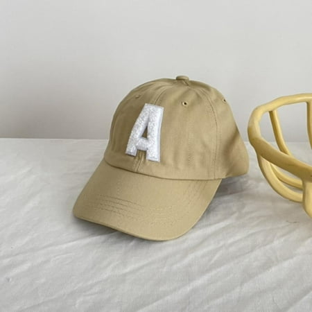 

Bullpiano Baby Baseball Cotton Cap For Children Cute Letter A Embroidery Hip Hop Cap Summer Sun Hat Kids Boys Girls Hats Caps Adjustable