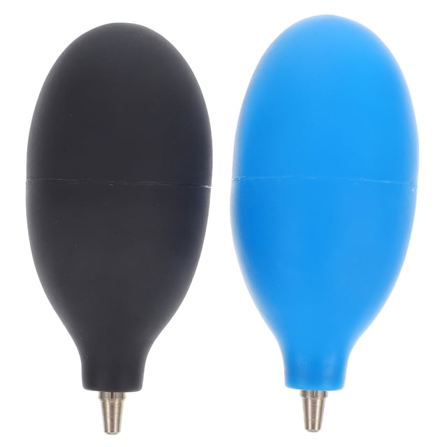 Miangastore 2pcs Rubber Ball Pump Cleaner Blow Dust Ball Camera Blower Rubber Ball Pump Cleaner Circuits Clean Tool With Metal Nozzle For Cell Phone, Tablet, Camera Lens, Keyboard