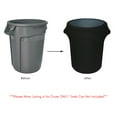 thumbnail image 4 of Your Chair Covers - 32 Gallon Spandex Trash Can/Waste Container Cover Black, 4 of 4