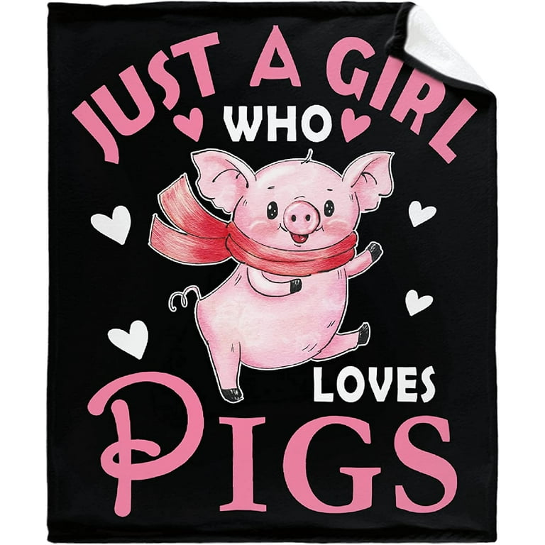 Pig blankets and throws sales