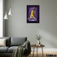 thumbnail image 3 of LeBron James Los Angeles Lakers Impression Encadrée Power Slam, 3 of 5