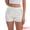 White, variant on DARING DIVA Women's Ice Silk Smooth Slip Shorts for Lounge and Pettipants S Black