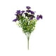 thumbnail image 2 of Flores artificiales 7 tenedores hojas mañana decoración del hogar ramo de boda patio exterior flores decorativas, 2 of 5