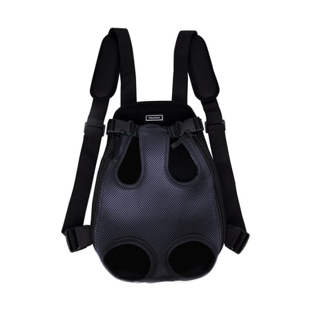 Fashionwu Pet Carriers for Small Dogs Legs Out Front-Facing Dog Carrier for Teddy/Bunny Cat Travel Bag Hands-Free Dog Backpack