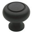 thumbnail image 1 of Bouton d'Armoire Rond Décoratif en Bronze Frotté à l'Huile de 1,25 Po, 1 of 1