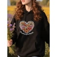 thumbnail image 3 of Funny Pumpkin Spice Quote Hoodie for Men and Women, Unisex Pullover Hooded Sweatshirt, Comfortable Cotton Poly Blend, Autumn Coffee Lover Casual Outfit, 3 of 5