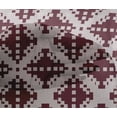 thumbnail image 4 of oneOone Viscose Chiffon Fabric Check Kasuri Print Fabric By The Yard 42 Inch Wide, 4 of 4