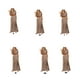 thumbnail image 2 of Qarigey Vístase para impresionar con un vestido maxi moderno y elegante para mujeres cómodas Vestidos marrón XXL, 2 of 6