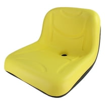 E-AM131531 DirectFit™ Yellow Seat for John Deere Lawn Tractors
