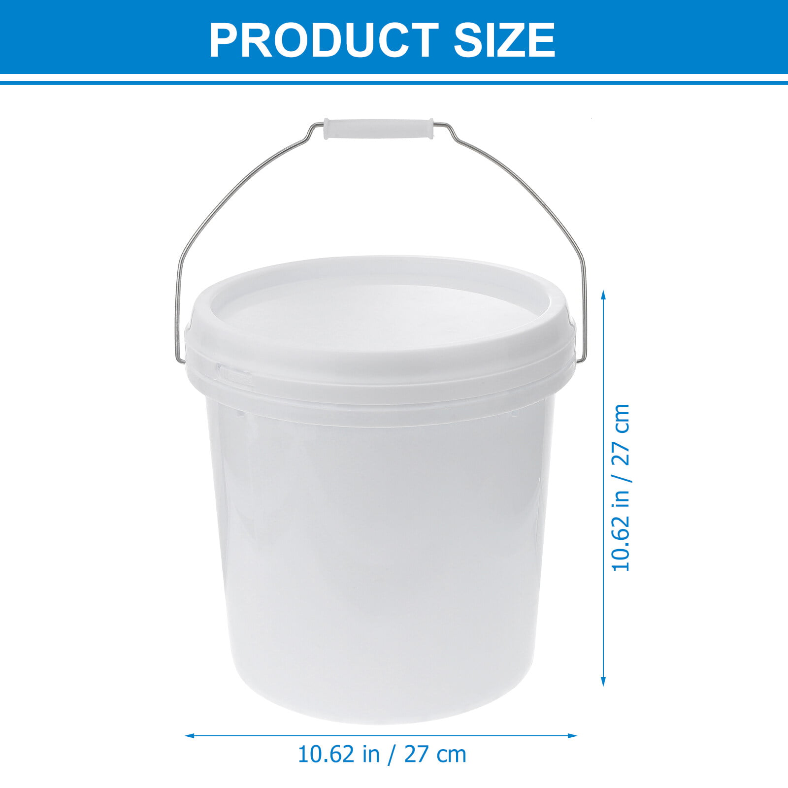 Vikan 5686 3 Gallon Plastic Pail - Food Contact Approved