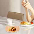 thumbnail image 1 of SHOWERORO 125pcs Cardboard Food Trays Hot Dogs Trays Kraft Paper For Fried Snacks Use, 1 of 6
