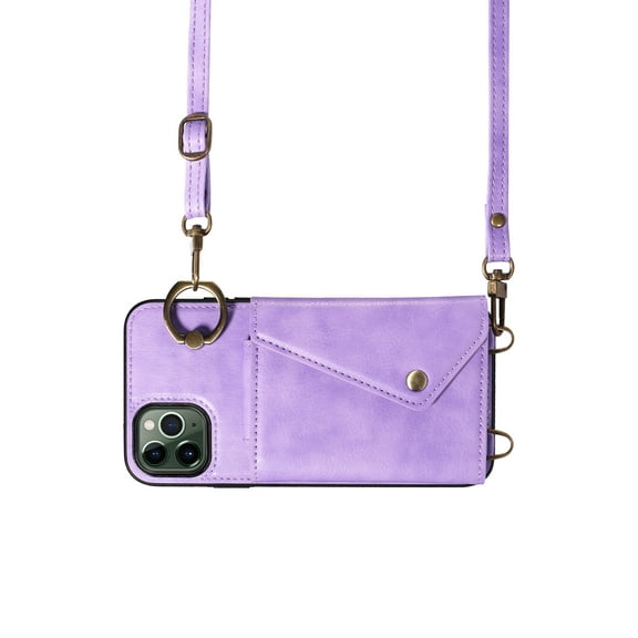 Crossbody Phone Case for iPhone 11 Pro Max, Adjustable and Removeable Shoulder Strap 47"
