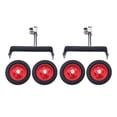 thumbnail image 1 of OULII 2Pcs String Mower Auxiliary Wheels Iron For Portability And Compatibility With Lawn Mower, 1 of 8