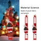 thumbnail image 4 of Kearding Escalera de escalada eléctrica para Navidad, muñeco de Papá Noel, decoración colgante para árbol de Navidad, adorno de Feliz Kits de decoración para fiestas, 4 of 6