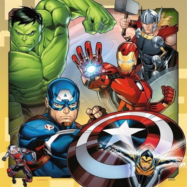 Ravensburger 3x49 Piece Puzzle Avengers 080403
