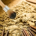 thumbnail image 5 of YUNLIGHTS Wooden Handle Cleaning Brush with Soft Bristles for Delicate Jadeware, Musical Instruments, and Household Use, 5 of 6