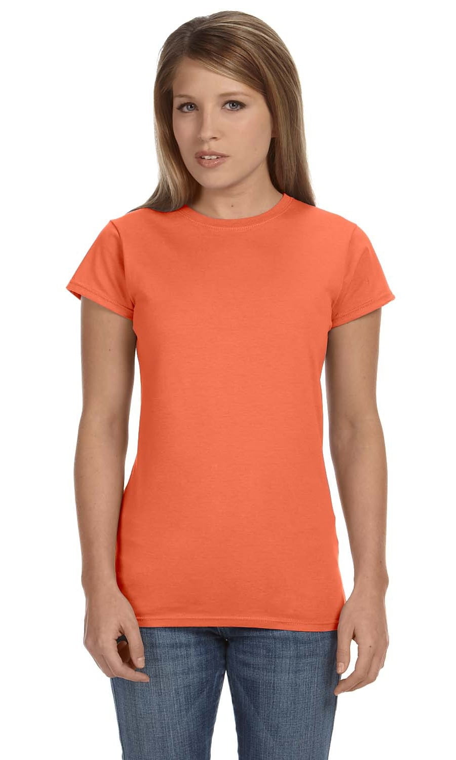 Gildan Ladies Softstyle 45 oz Fitted 