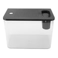 thumbnail image 1 of Plastic Betta Fish Tank Set Up Aquarium Starter Kit Small with Quiet Waterfall Filter, Self Cleaning for Shrimp Goldfish Desktop Office Home Room Decor, 1 of 7